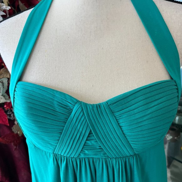 BCBG Halter Blouse in Seafoam Green - Picture 3 of 9